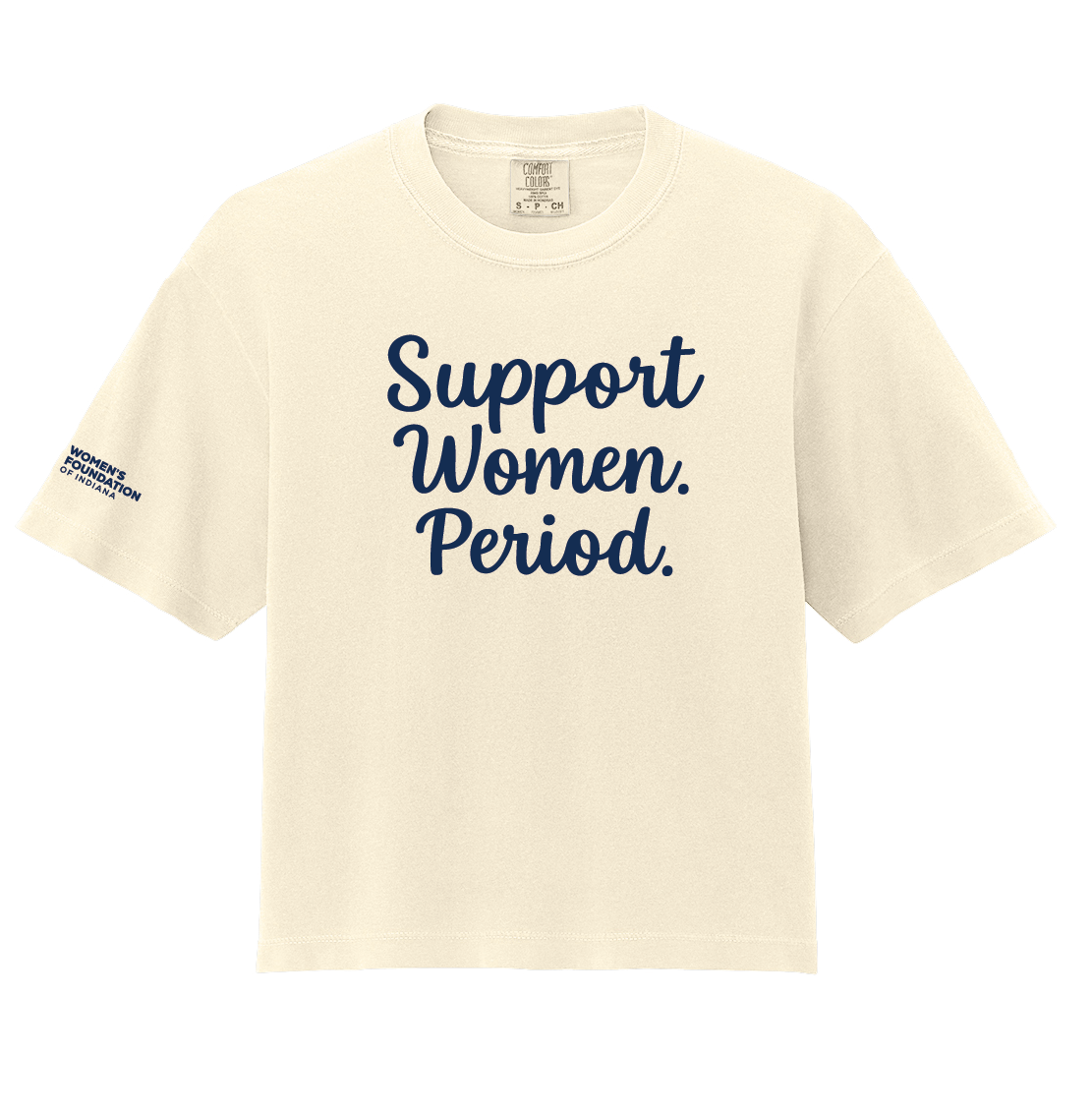 Ivory Comfort Colors Women’s Heavyweight Boxy Tee