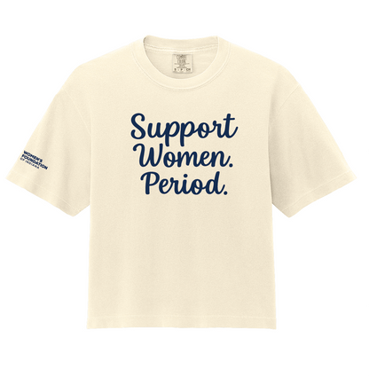 Ivory Comfort Colors Women’s Heavyweight Boxy Tee
