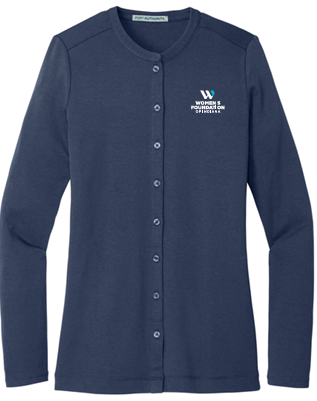 Port Authority® Women's Concept Stretch Button-Front Cardigan